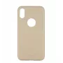 Telefona vāciņš Tellur plāns Synthetic Leather iPhone X/XS — zelta, plāns aizsargapvalks