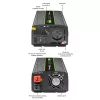 Automašīnas invertors Qoltec Monolith 2000 W Melns 24 V