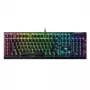 Razer BlackWidow V4 X mehāniskā spēļu tastatūra, Yellow Switch, ASV izkārtojums, vadu, melna