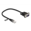 Tīkla kabelis DeLOCK 88008 melns 0,3 m RJ-45