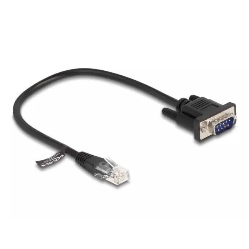 Tīkla kabelis DeLOCK 88008 melns 0,3 m RJ-45