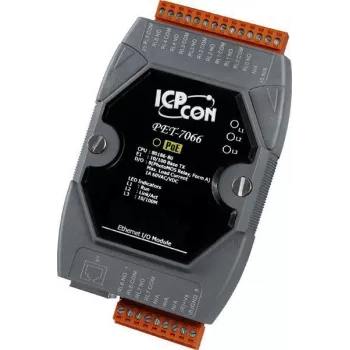 Ethernet slēdzis MOXA PET-7066 CR 6 portu ar DIN sliedes stiprinājumu (MPN 50254)