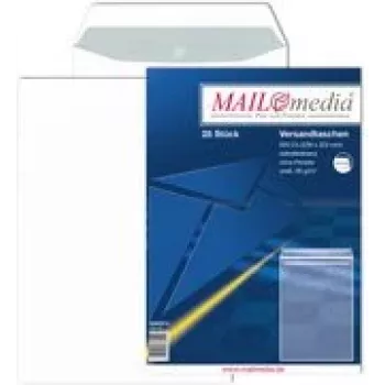 Pasta maisiņš MAILmedia C4 pašlīmējošs 90 g/m², svars 15,9 g