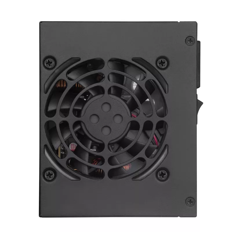 SilverStone SST-SX450-B - barošanas bloks (iekšējs) - ATX12V 2.4/ SFX12V - 80 PLUS Bronze - AC 90-265 V - 450 Watt - aktīvs PFC - melns