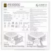 Barošanas bloks Lian Li RS Series ATX 3.1 modulārs 1000W 80 PLUS Gold balts