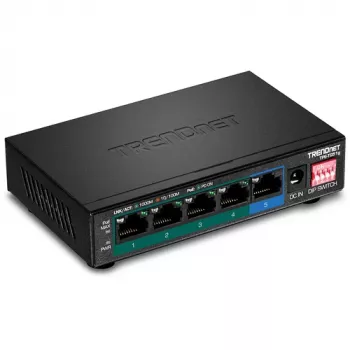 TRENDNET 5 portu Gigabit PoE+ slēdzis 60W
