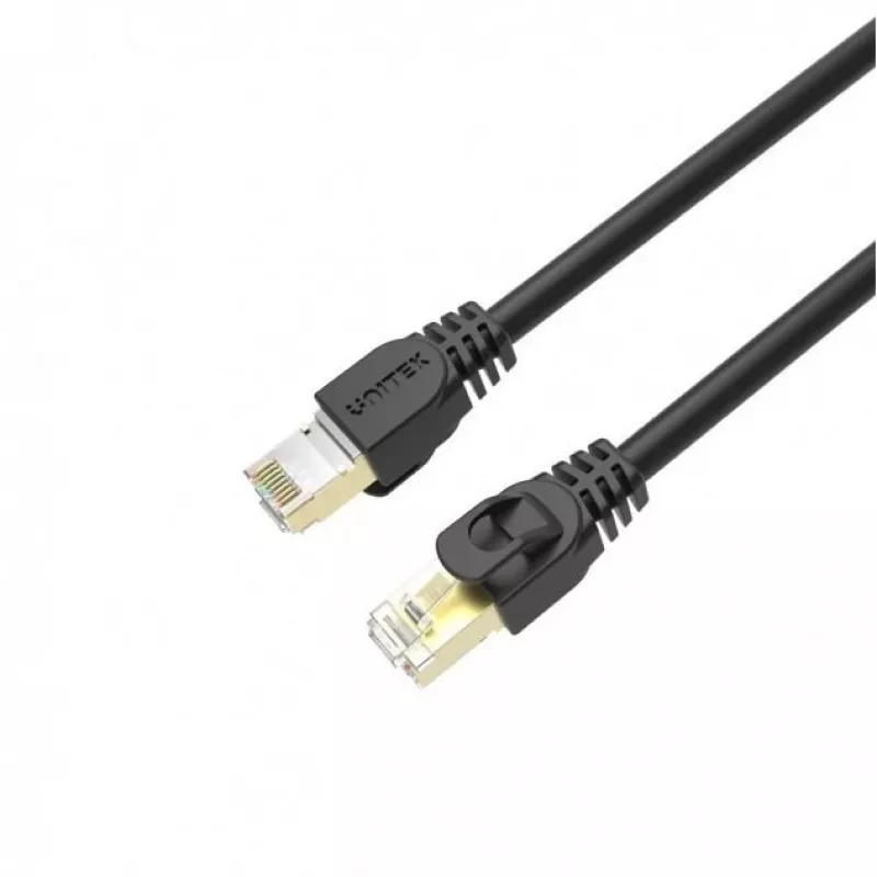 Tīkla kabelis UNITEK C1813EBK RJ-45 RJ-45 Ethernet 10 m Melns