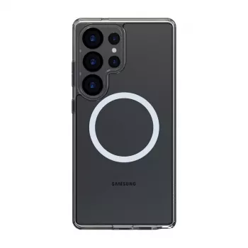 Aizsargājošs tālruņa maciņš Torras Guardian Magnetic Series S25 Ultra Clear — caurspīdīgs magnētisks viedtālruņa maciņš