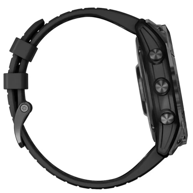 Smartwatch GARMIN fēnix 7X Pro 51 mm, 1,4 collas (3,56 cm) MIP 280×280, skārienjūtīgs, Wi‑Fi, GPS, 32 GB, melns
