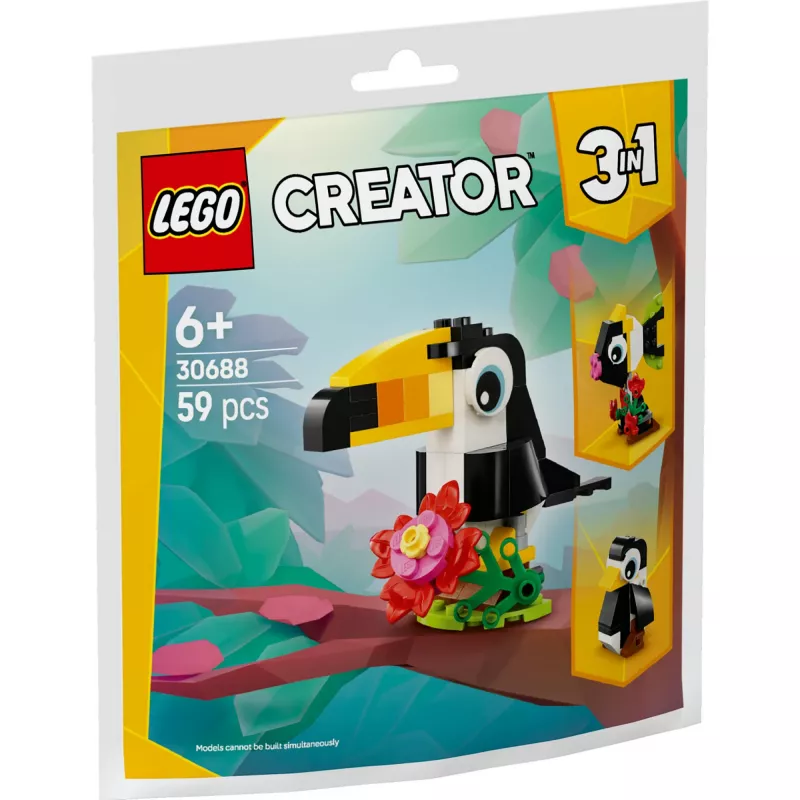 LEGO CREATOR 3 IN 1 30688 Tropiskais tukāns