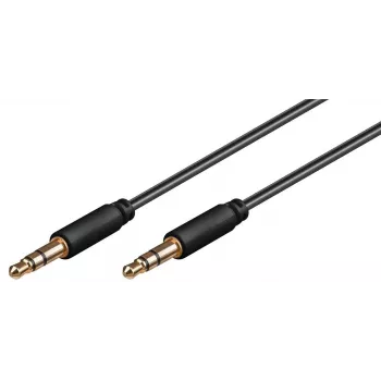 Microconnect AUDLL05 audio kabelis 0,5 m 3,5 mm melns
