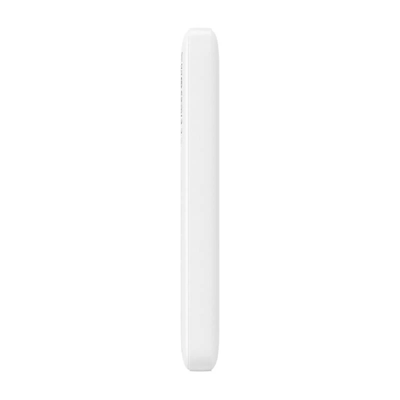 Baseus Airpow Litija polimēra ārējais akumulators 10000 mAh 20 W Balts