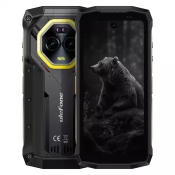 Viedtālrunis UleFone Armor Mini 20 5,5 collas 8 GB RAM 256 GB krātuve Melna