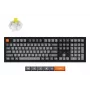 Mehāniskā pilna izmēra tastatūra Keychron K10 Max QMK — USB, RF bezvadu, Bluetooth, 108 taustiņi, RGB, melna