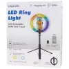 LogiLink viedtālruņa gredzenveida lampa ar selfiju statīvu, DM 20 cm (AA0156)