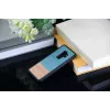 Viedtālruņa maciņš man and wood Samsung Galaxy S9 Plus — džinsa melns