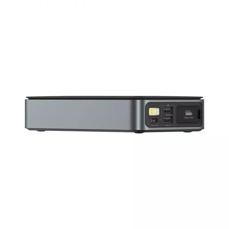 Ārējais akumulators/iedarbināšanas starteris Baseus Pro+ automašīnas iedarbināšanas starteris, 12000mAh, 1200A, USB (melns)