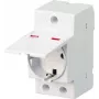 ABB M1175C tipa F instalācijas kārba, 45×85×70 mm, pelēka