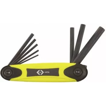 C.K Tools T4406 sešstūru uzgriežņatslēgu / skrūvgriežu komplekts