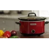Slow Cooker Crock-Pot SCV400RD 3,5 L keramikas noņemama bļoda, stikla vāks, 2 siltuma iestatījumi