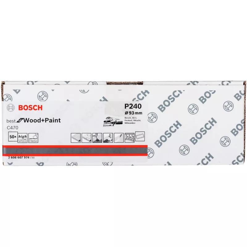 Bosch 2 608 607 974 slīpēšanas piederums 50 gab.