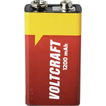 VOLTCRAFT VC-9V-Li-1200mAh 9 V bloka akumulators litija 1200 mAh 9 V 1 gab. (VC-13469240)