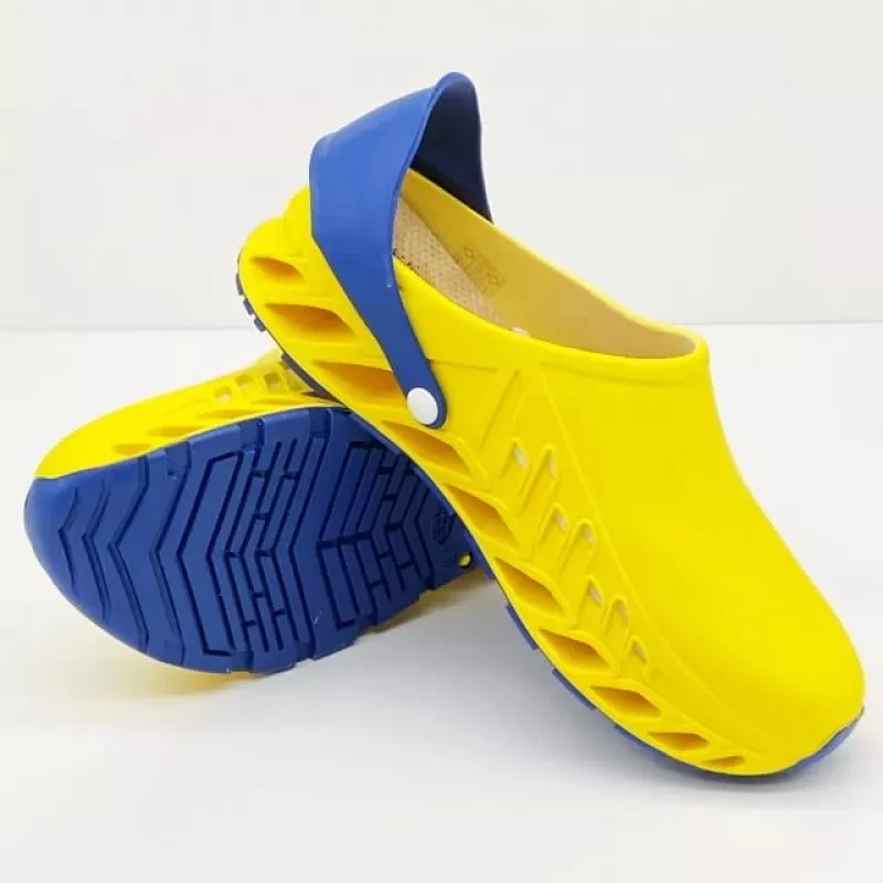 Scholl Evoflex - unisex iešļūcenes dzeltenas, 38. izmērs