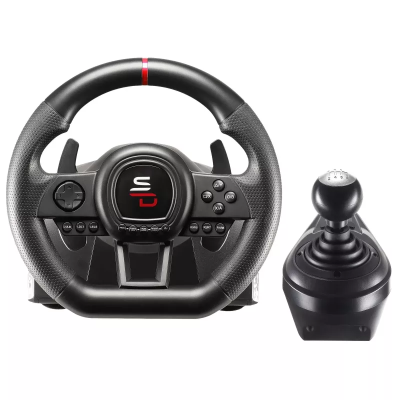 Stūre + pedāļi + kursorsvira Subsonic SA5658 melns USB priekš PlayStation 4, Xbox One