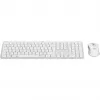Logitech Signature Slim Combo MK950 - Tastatūras un peles komplekts - 100% pilna izmēra - Bezvadu - Bluetooth 5.1 LE - QWERTY - US International - Off-White (920-012491)