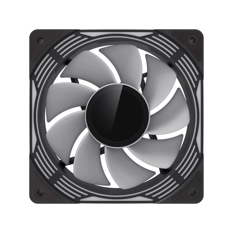 Gamemax | KF300R BK | Melns | Korpusa ventilators
