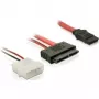 DeLOCK - Serial ATA adapteris - SATA savienotājs (22 kontaktu) - 16 kontaktu Micro SATA (61695)