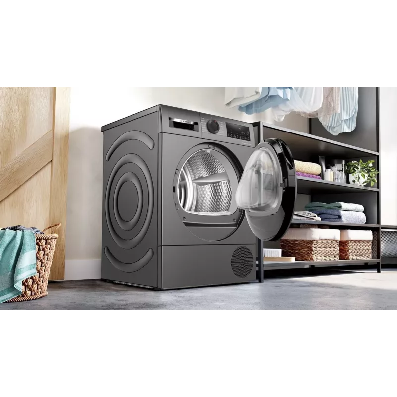 Bosch WQG245DXSN Siltumsūkņa veļas žāvētājs 9 kg