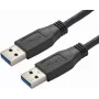 USB kabelis Bachmann 918.176 USB 3.2 Gen 1 1m melns