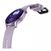 Viedpulkstenis Zeblaze Btalk 3 Plus — 1,39 collu (3,53 cm) IPS 360×360 pikseļi, skārienekrāns, silikona siksniņa, violeta