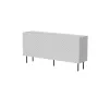 Kumode Cama Meble LUCCA 3D 165x40x80 cm, balta, skaidu plātnes korpuss