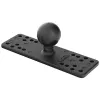 RAM Mounts universāls jūras elektronikas lodveida stiprinājums, melns, 158,7 mm, 50,8 mm, 181 g