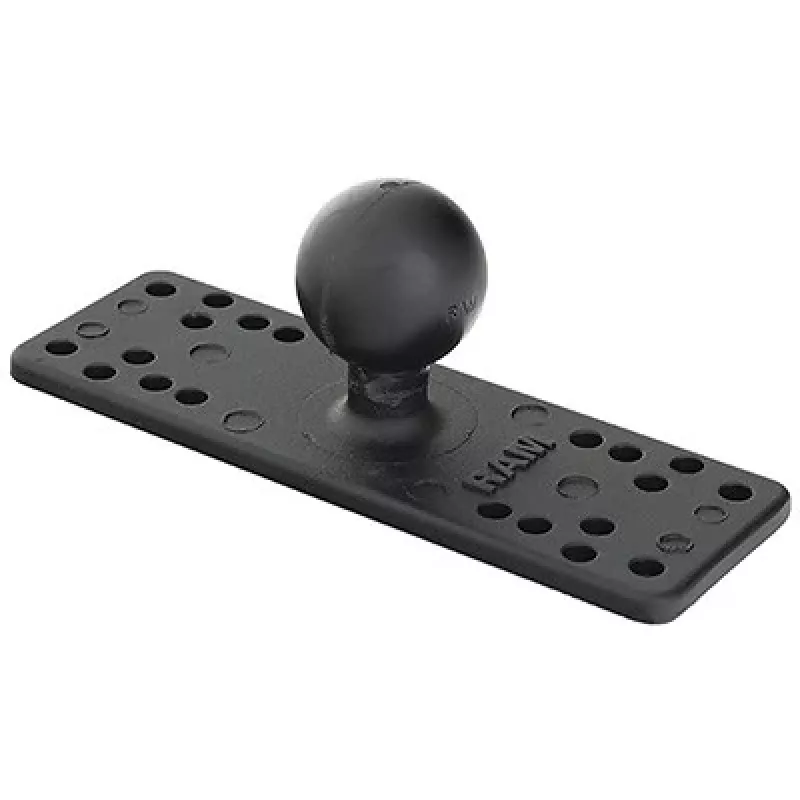 RAM Mounts universāls jūras elektronikas lodveida stiprinājums, melns, 158,7 mm, 50,8 mm, 181 g