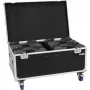 Moving head gaisma Roadinger TMH-X7 — 4× LED, izturīgs, flightcase-piemērots dizains