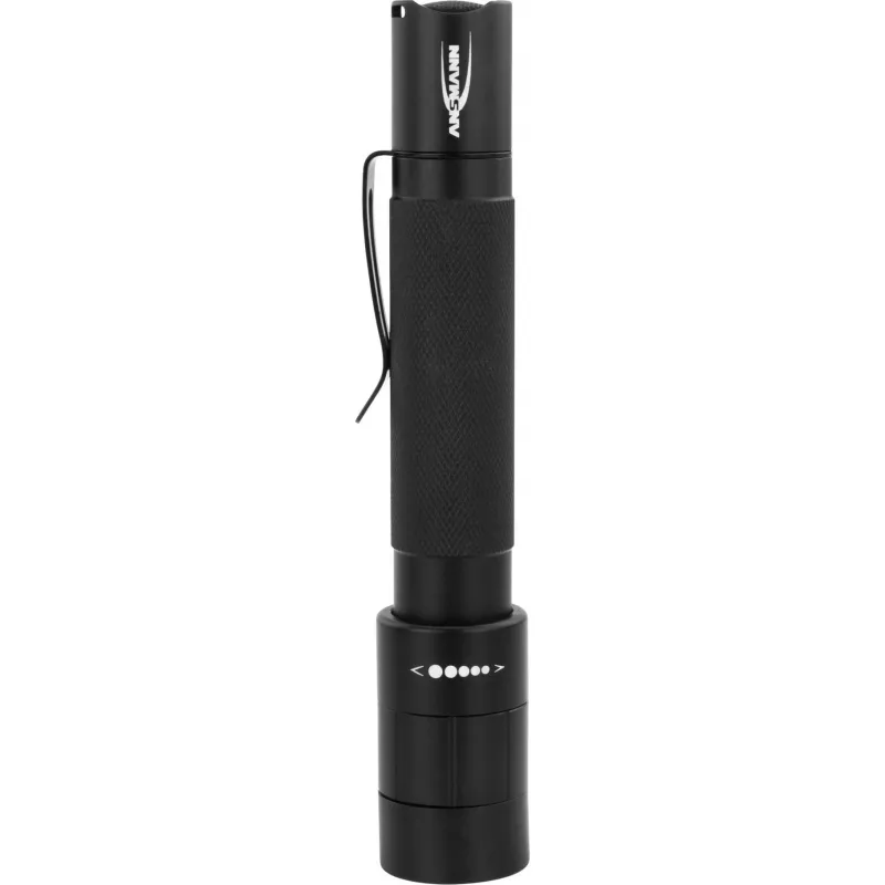 Ansmann M200F melns rokas lukturītis