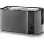 Severin AT 9341 tosteris 4 šķēlēm 1400 W melns nerūsējošais tērauds