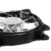 Ventilators Akasa Vegas X7 datora korpusam melns caurspīdīgs