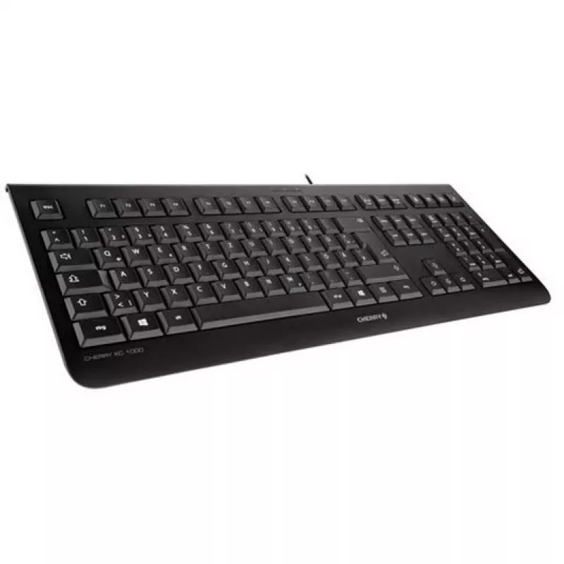 CHERRY KC 1000 tastatūra birojam USB QWERTY spāņu melna