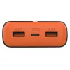 Portatīvais lādētājs TRACER EnerGen 20000 mAh, Power Delivery 20W, USB-C ieeja, 2×USB-A izejas, 3 ierīču atbalsts, oranžs