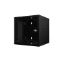 Wall mounted rack LOGON RSM09U30MNBL Melns Key lock