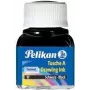 Pelikan Drawing Ink A, saturs: 10 ml stikla pudelītē, balts (18) īpaši piemērots zīmēšanas spalvai, rakstāmspalvai, otai (201673)