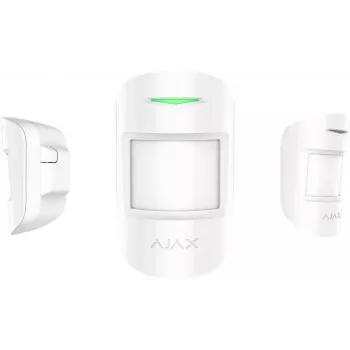 Ajax MotionProtect Outdoor PIR sensors bezvadu griestu sienas balts