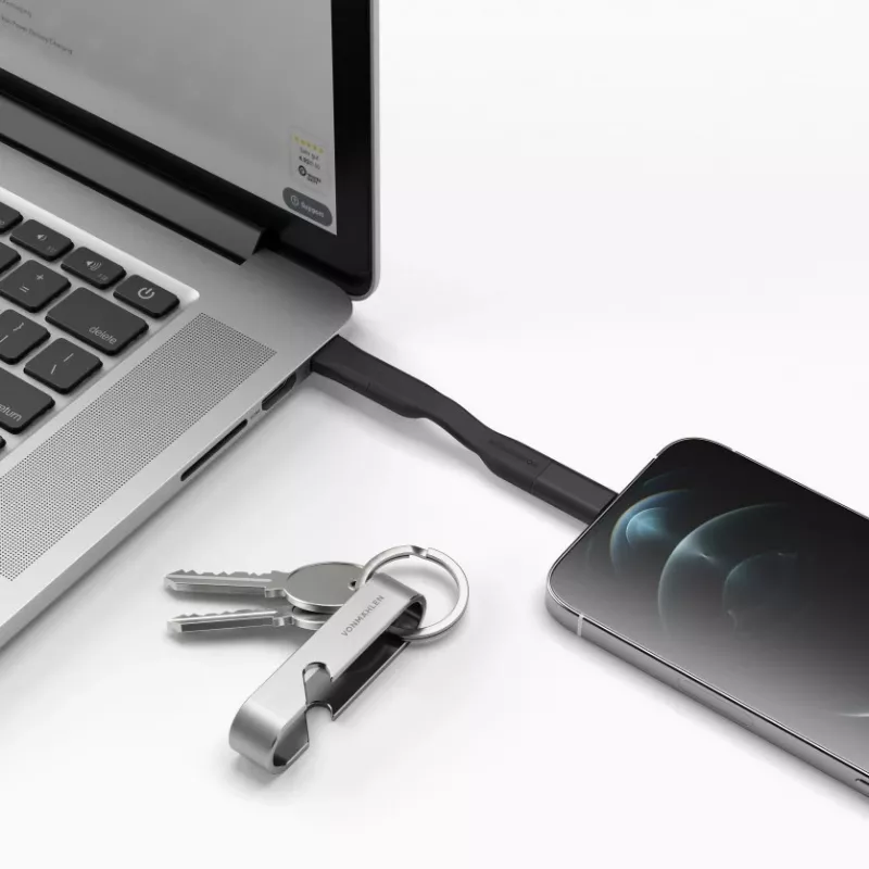 Vonmählen High Six USB C Melns, nerūsējošais tērauds