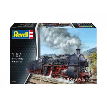 REVELL Modeļu vilciens Express lokomotīve BR18 mērogā 1:87