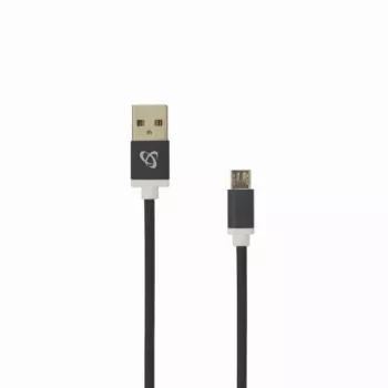 Sbox USB->Micro USB M/M 1.5m USB-10315B melns