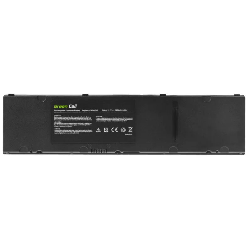 Green Cell - klēpjdatora akumulators (ekvivalents: ASUS C31N1318) - litija polimēra - 3950 mAh - melns - ASUSPRO ESSENTIAL PU301LA (AS143)
